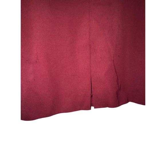 Vintage Gucci Wool Pencil Skirt with Leather Trim Size 44 (US size 12) - Picture 16 of 16